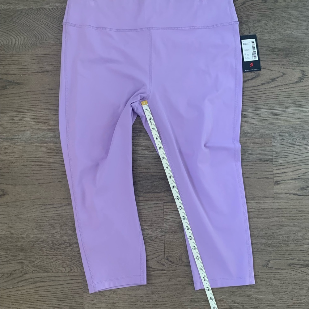 Peloton‎ Essential Mid-Rise Capri - Size XL - Purple - NWT - Picture 10 of 12